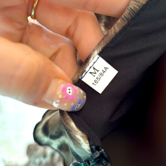 NWOT ANIMAL PRINT RUFFLE BARDOT MIDI DRESS OFF SHOULDER LEOPARD HIGH LOW MULLET - Picture 14 of 16